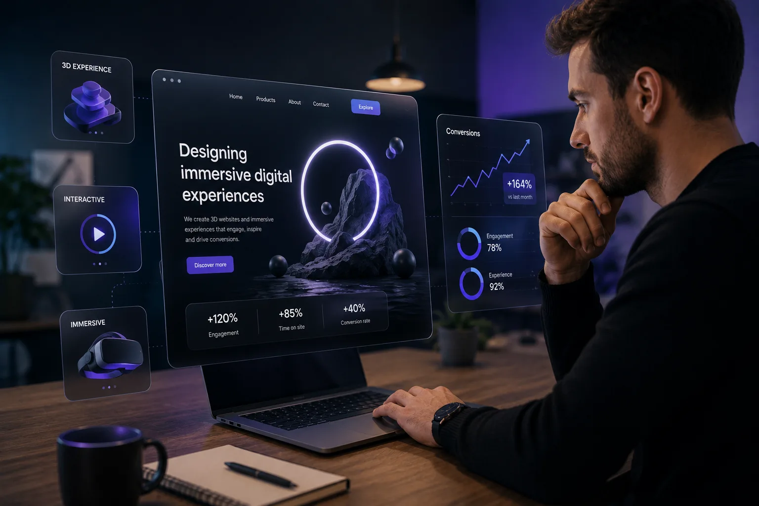 Sites 3D et expériences immersives : effet de mode ou vrai levier de conversion ?